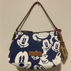 Dooney and Bourke Disney Mickey Mouse small hobo pouchette